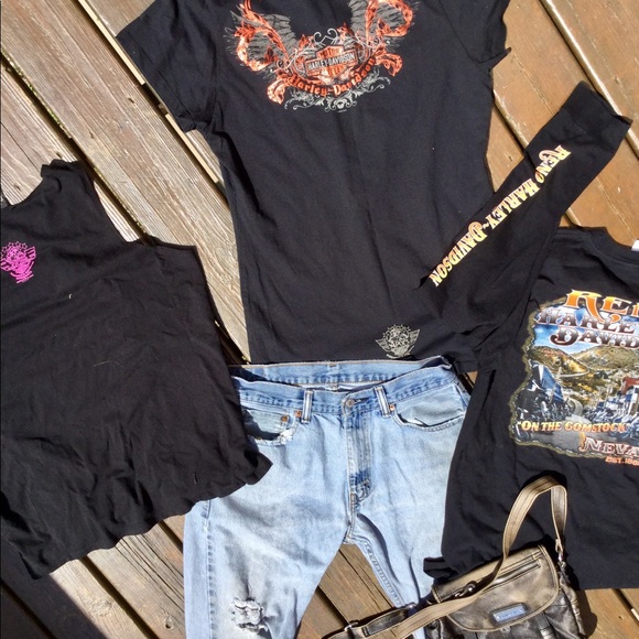 LEATHER BOMBER Motorcycle Jacket BLAC Gypsy UniSex - Picture 5 of 16